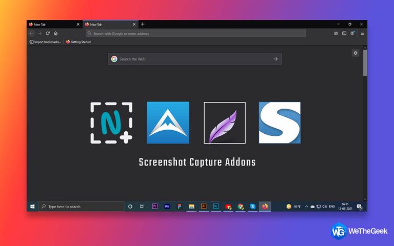 5 лучших расширений и надстроек для создания снимков экрана для Firefox в (2021 г.)