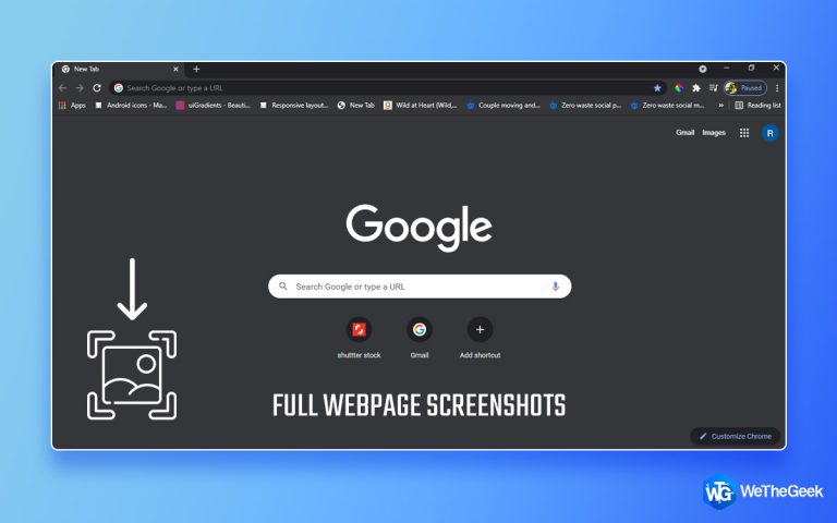 Как сделать полные снимки экрана веб-страницы в Chrome