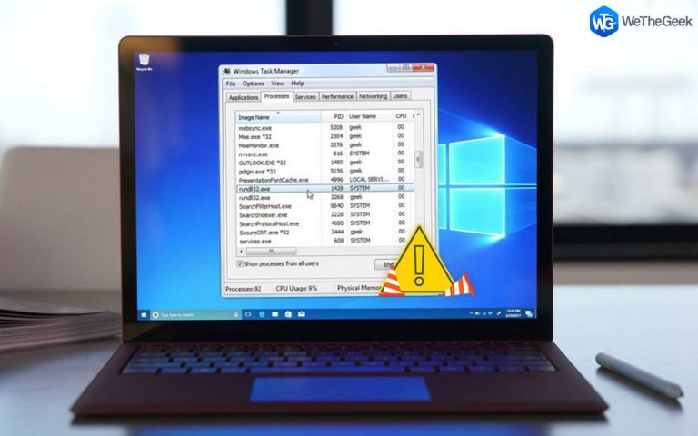 [FIX] Хост-процесс Windows Rundll32 при высокой загрузке ЦП