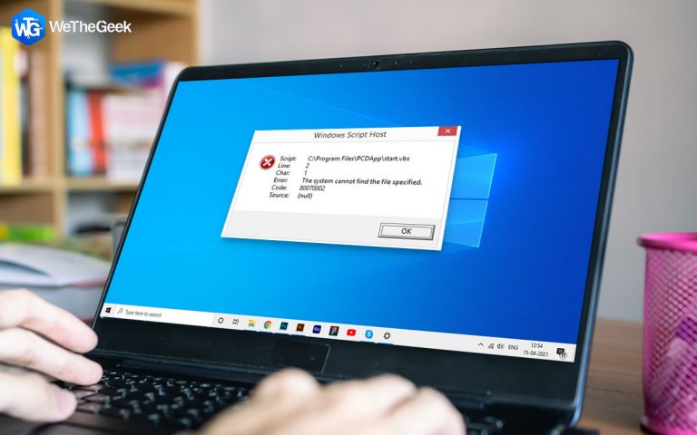 Как исправить ошибку хоста сценария Windows во время активации