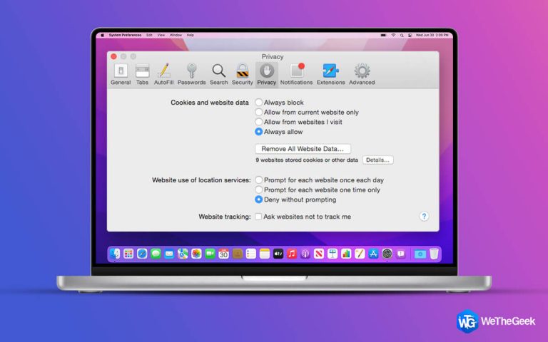 Как включить файлы cookie на Mac (с помощью браузеров Safari, Chrome и Firefox) (2021 г.)