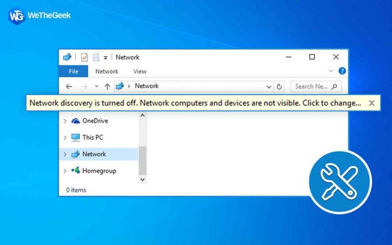 8 способов исправить обнаружение сети отключено в Windows 10