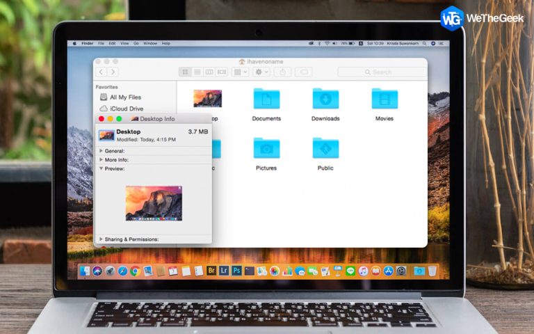 Как изменить значок папки на Mac