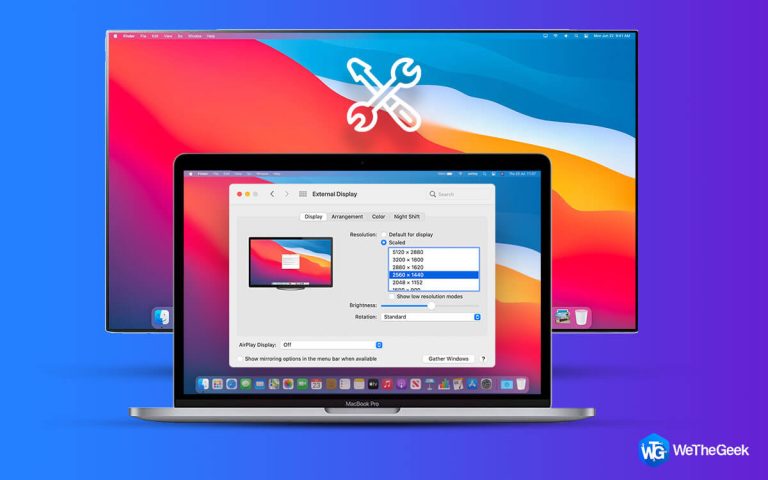 Как исправить Macbook Pro, не определяющий внешний дисплей