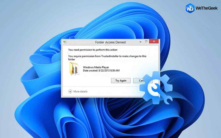Как исправить ошибку отказа в доступе к папке в Windows 11