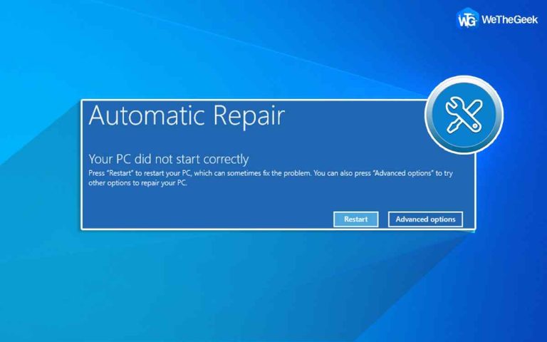 Как исправить ошибку «Ваш компьютер не запустился правильно»