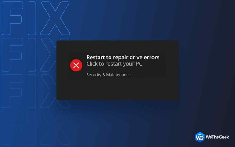 Как исправить уведомление «Сканировать диск на наличие ошибок» в Windows 10