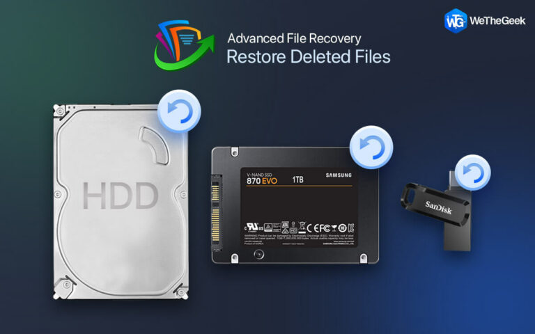 Как восстановить удаленные файлы с жесткого диска, SSD, USB-накопителя