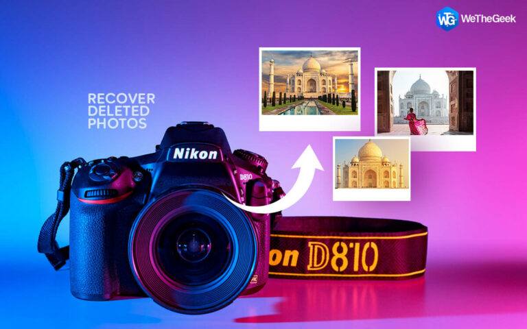 Как восстановить фотографии, удаленные с камеры Nikon