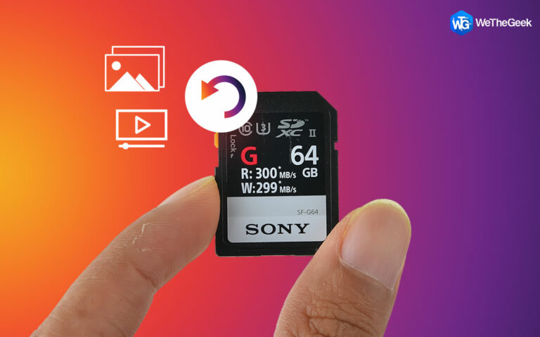 Как восстановить данные с SD-карт Sony