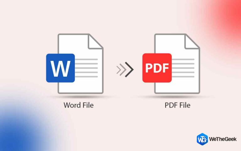Как конвертировать Word в PDF в Windows 10, 8, 7 (4 способа)