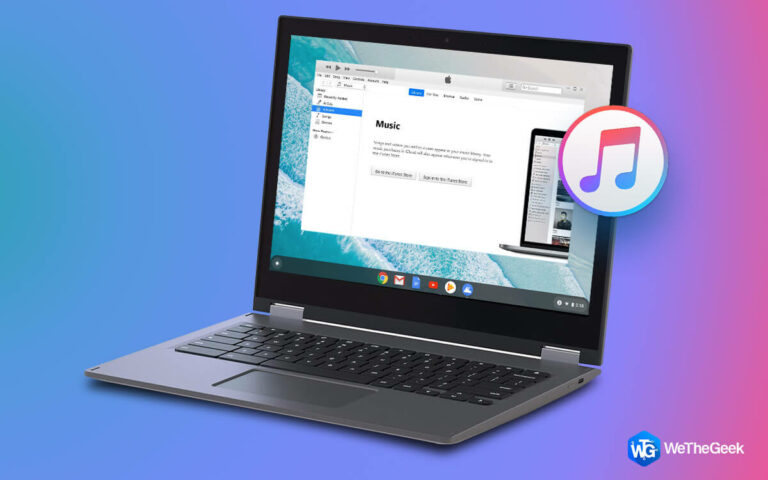 Как установить iTunes на Chromebook