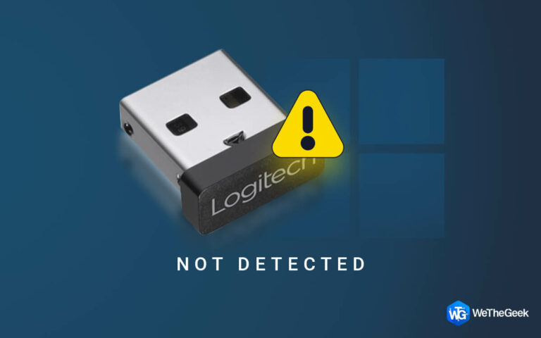 Ошибка Logitech Unifying Receiver Not Detected в Windows 11/10