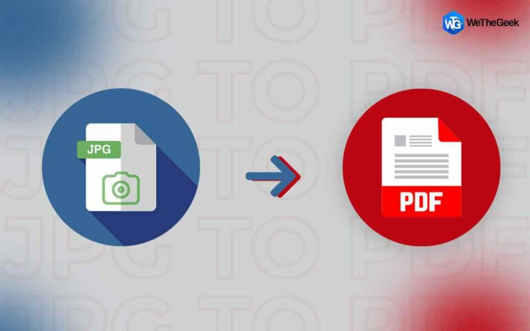 Как конвертировать JPG в PDF на ПК с Windows (4 способа)