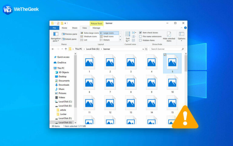 Как исправить, что миниатюра Windows 11/10 не отображается
