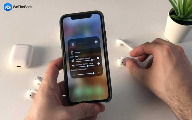 Как подключить два AirPods к одному iPhone