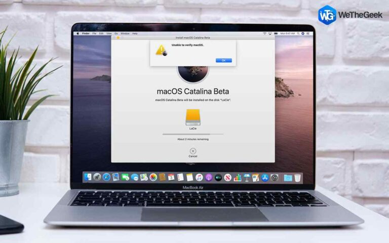 Как исправить ошибку «Untrusted_Cert_Title» при переустановке macOS?
