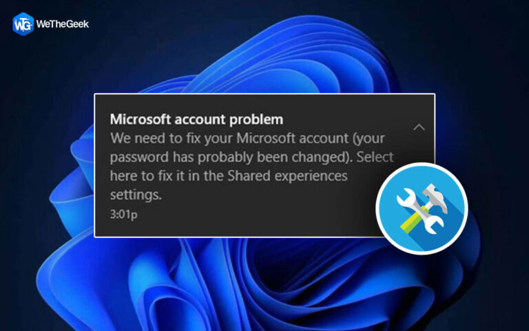 Как исправить ошибку «Нам нужно исправить вашу учетную запись» на ПК с Windows 11/10