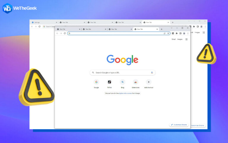 Как исправить, что Google Chrome самостоятельно открывает новые вкладки в Windows?