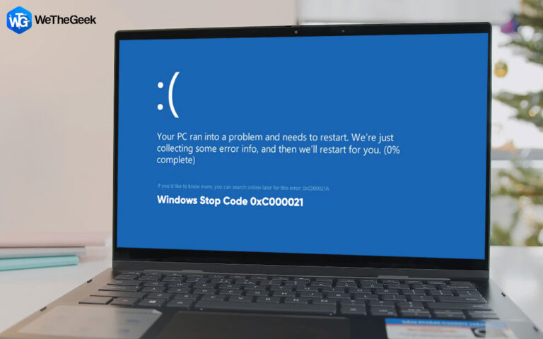 Как исправить стоп-код Windows 0xC000021?