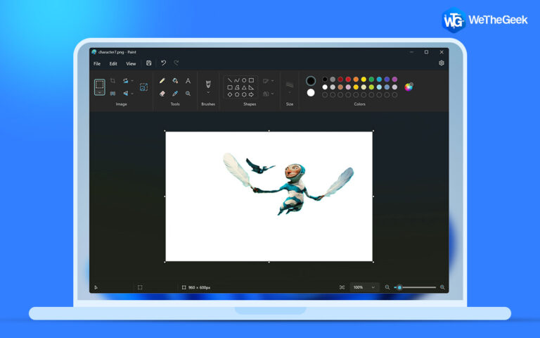Microsoft Paint теперь позволяет с легкостью удалять фон из любого изображения