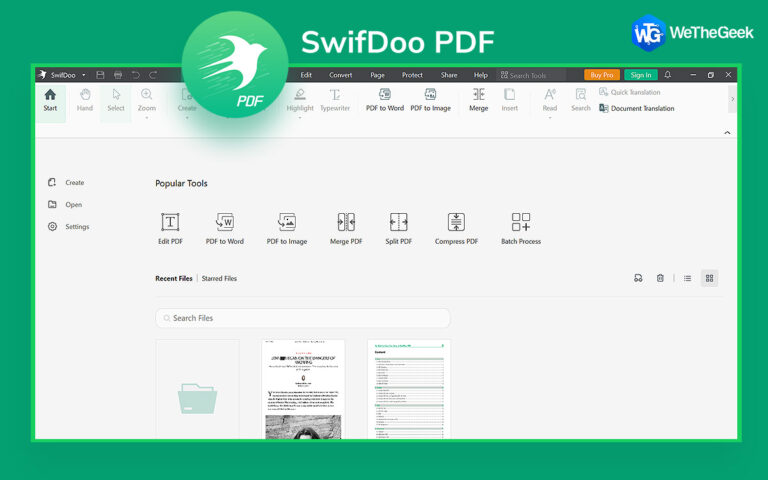Обзор редактора PDF SwifDoo для Windows 11/10