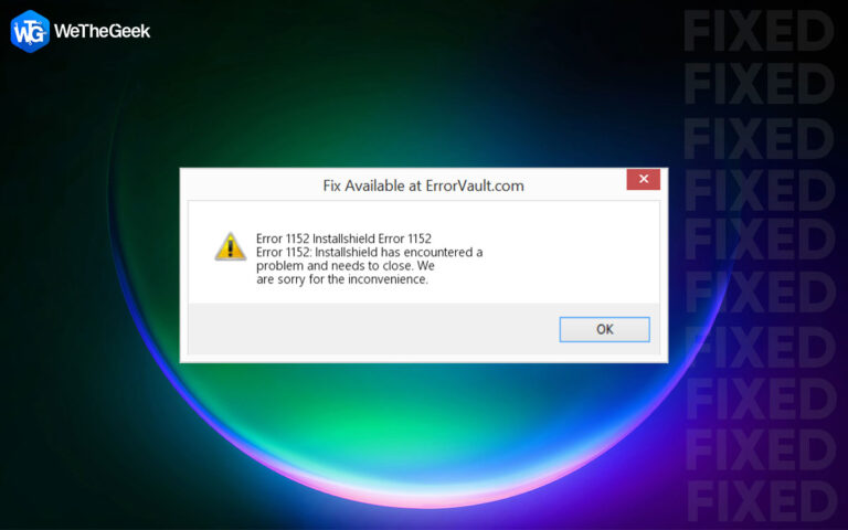 Как исправить ошибку 1152 «Извлечение файлов во временное расположение» в Windows 11/10