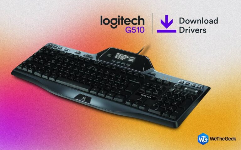 Как скачать драйвер Logitech G510 для Windows?