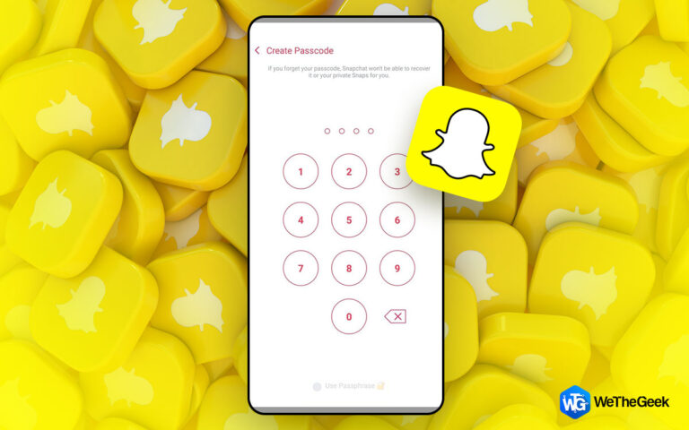 Как изменить пароль «Только мои глаза» в Snapchat