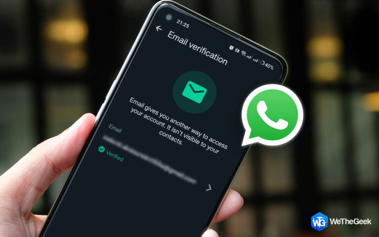 WhatsApp представляет проверку электронной почты для iOS и Android