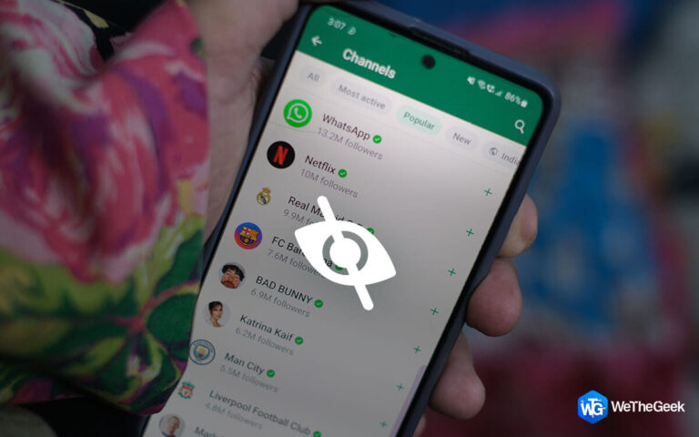 Как скрыть канал WhatsApp на Android и iOS