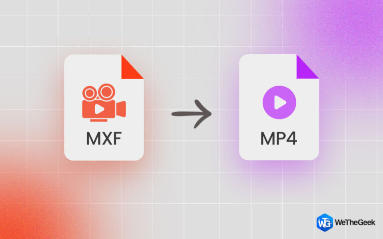 Как конвертировать видео MXF в видео MP4?